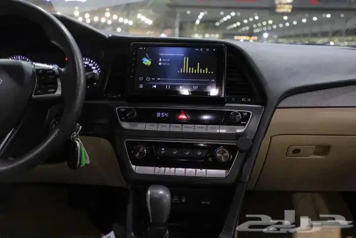 هيونداي سوناتا اسمارت نص فل اربعة سلندر موديل 2018 10