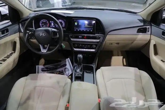 هيونداي سوناتا اسمارت نص فل اربعة سلندر موديل 2018 14