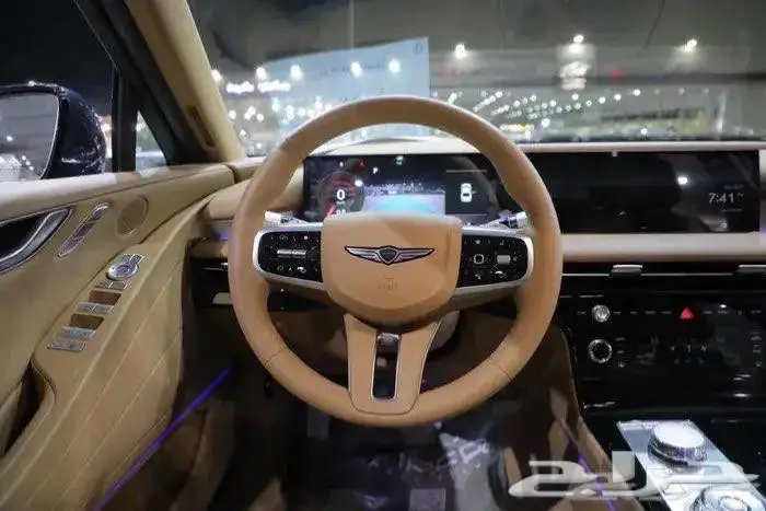 جينيسس G80 بريستيج بانوراما جلد اربعة سلندر موديل 2025 12