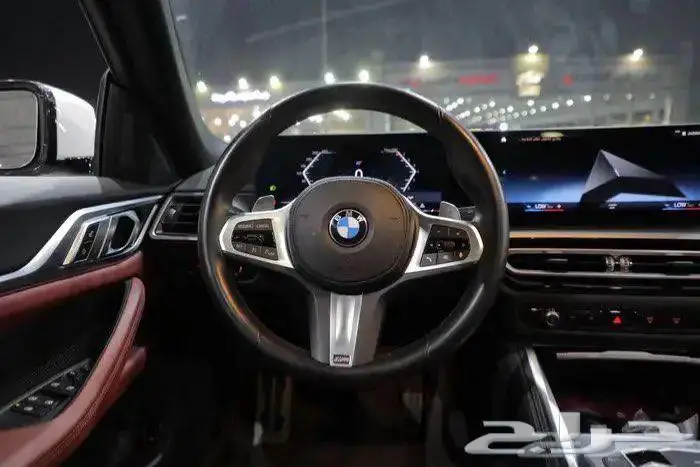 بي ام دبليو 420I فل كامل بانوراما جلد اربعة سلندر موديل 2024 17