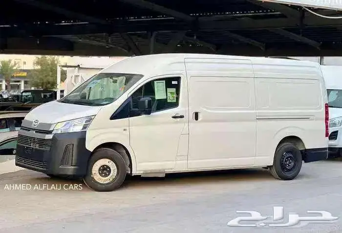 تويوتا هايس فان بضاعه ديزل سقف عالي قير عادي 2026 0