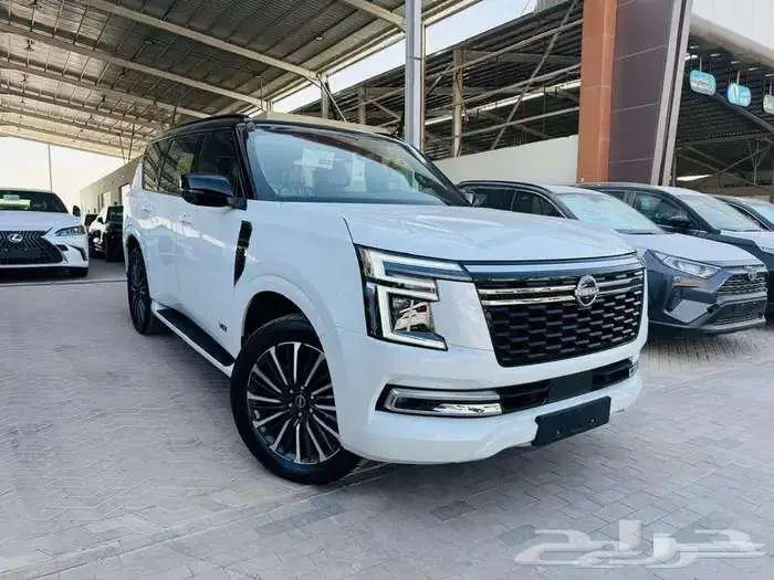 نيسان باترول بلاتنيوم 2025 تيربو _ كااش وتقسيط بنوك 2