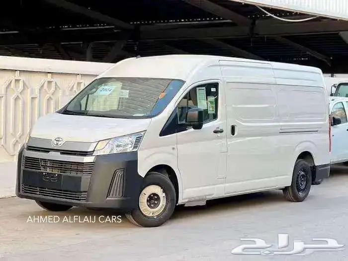 تويوتا هايس فان بضاعه ديزل سقف عالي قير عادي 2026 1