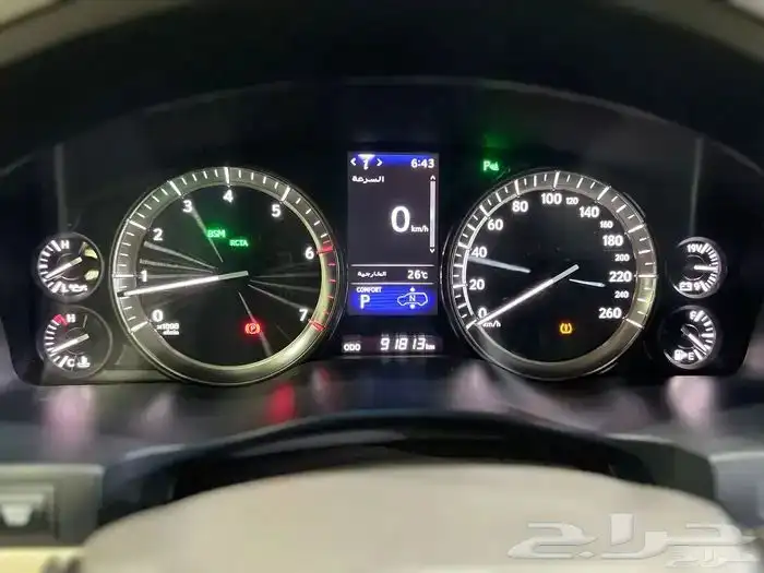 لكزس 2019 بلاك اديشن خليجي ماشي 91 الف قمة فالنظافة 7