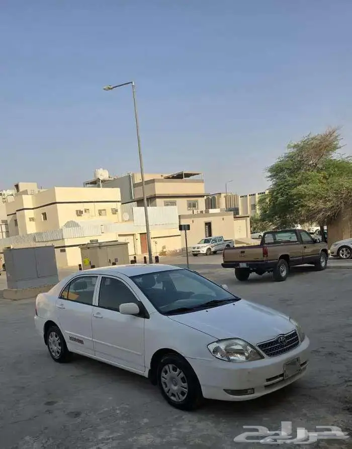 كورولا مخزن سعودي 2002 خالي من الرش 1.8 لتر 29