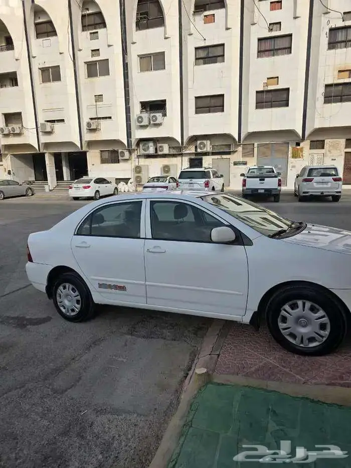 كورولا مخزن سعودي 2002 خالي من الرش 1.8 لتر 9