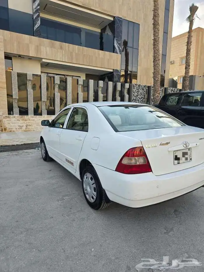 كورولا مخزن سعودي 2002 خالي من الرش 1.8 لتر 2