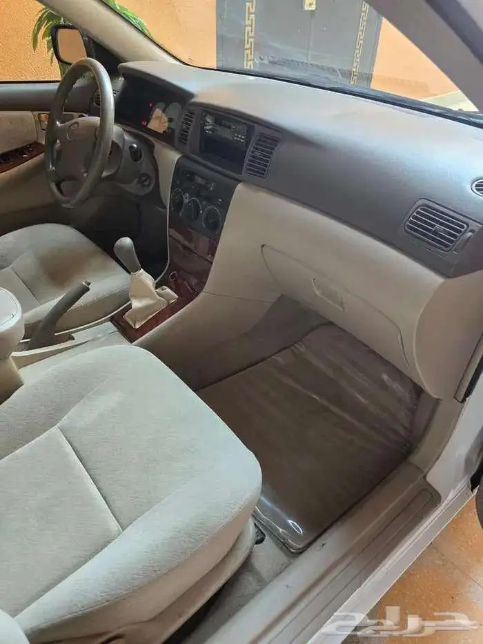 كورولا مخزن سعودي 2002 خالي من الرش 1.8 لتر 25