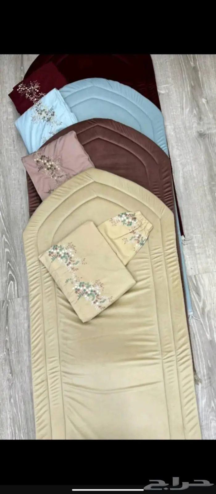اطقم شراشف الصلاه قطن اصلي مبطن 50 ريال 6