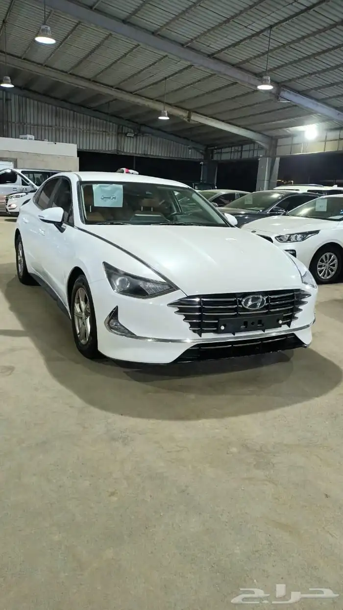 هيونداي سوناتا (ابيض) 2020 بنزين وارد كوريا 2