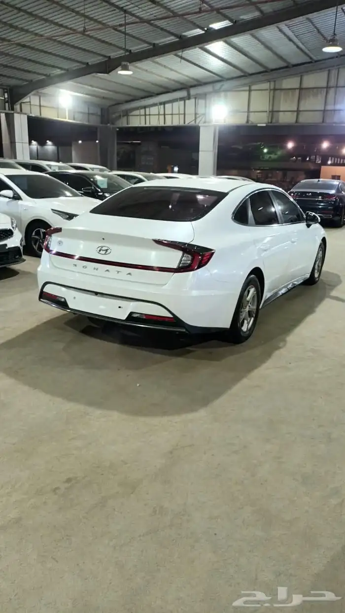 هيونداي سوناتا (ابيض) 2020 بنزين وارد كوريا 6