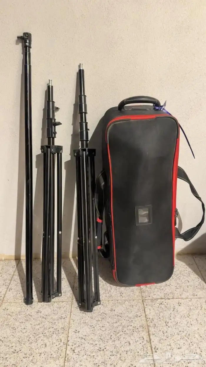 ملحقات كاميرا تصوير مع ستاند وطابعة قص 0