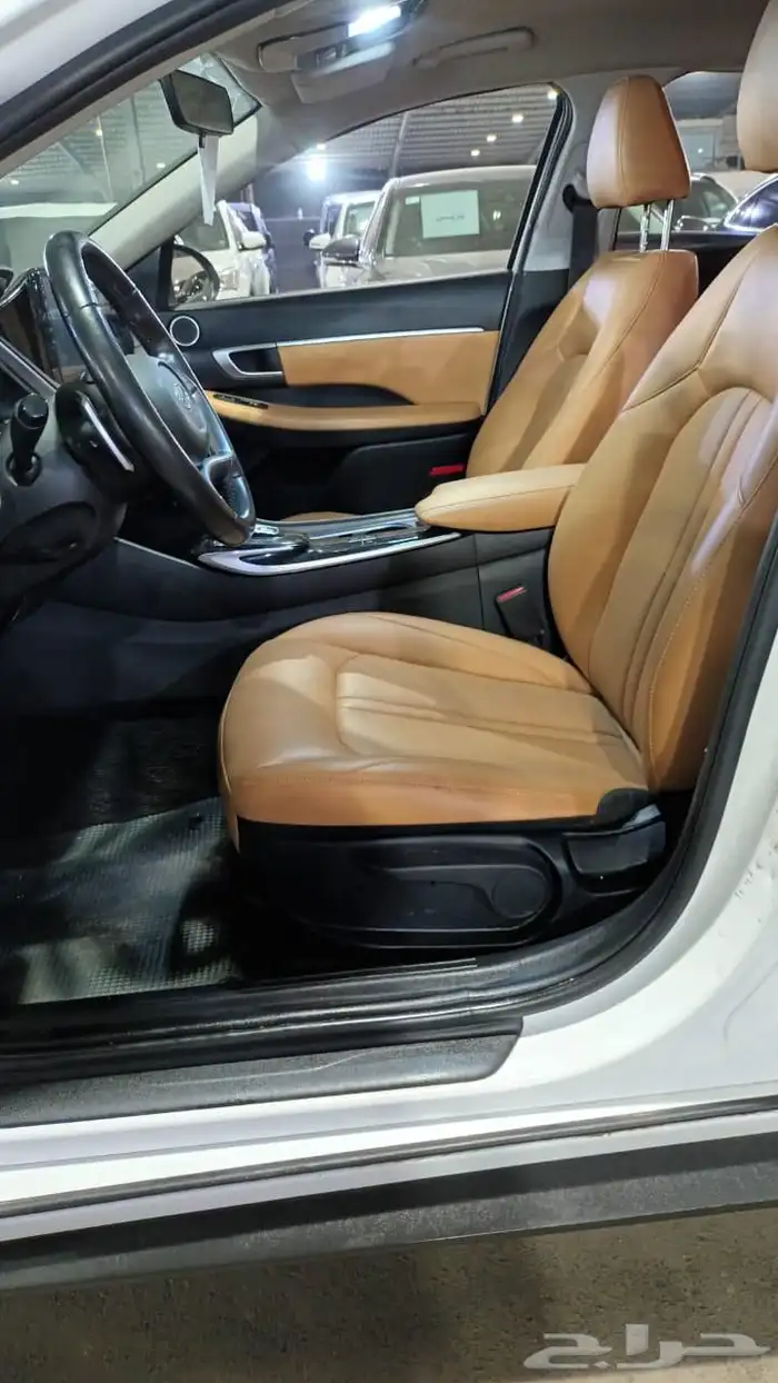 هيونداي سوناتا (ابيض) 2020 بنزين وارد كوريا 7