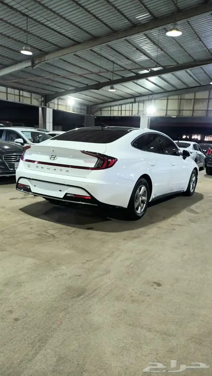 هيونداي سوناتا ابيض 2020 بنزين وارد كوريا 3