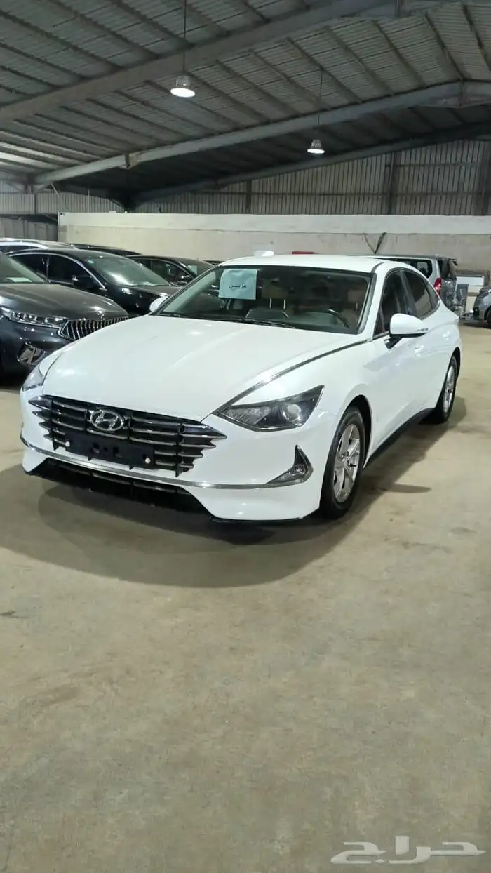 هيونداي سوناتا (ابيض) 2020 بنزين وارد كوريا 3