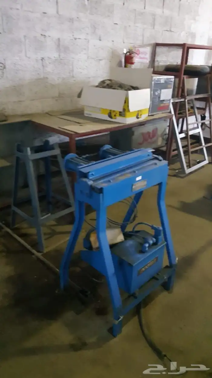 معدات ورشة تفصيل دكت المكيفات مكينة تصنيع قرل المكيفات 5