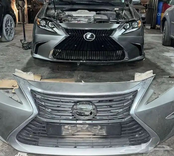 شبك سفلي ونيكل لكزس es350 يركب من 2013 الى 2018 0