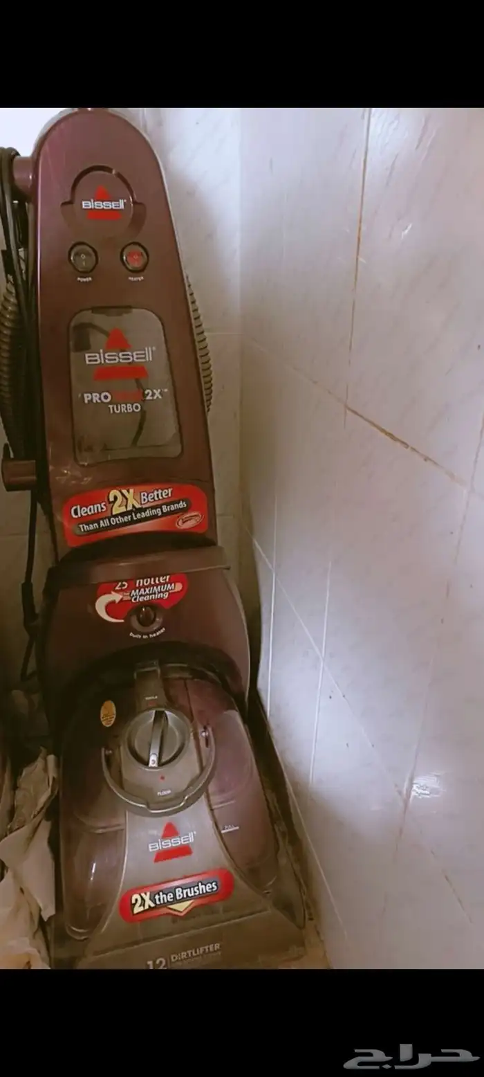 مكنسه فرش موكيت شبه جديد 0