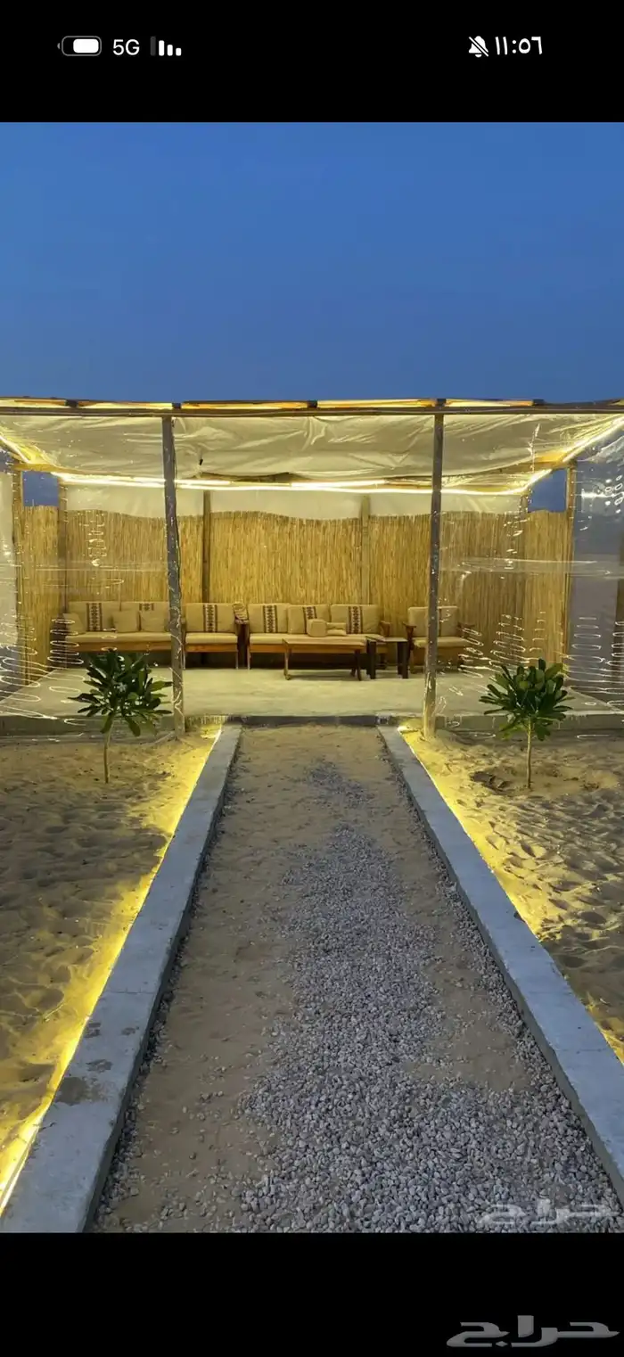 مخيم ايجار على طريق مطار الدمام vip 26