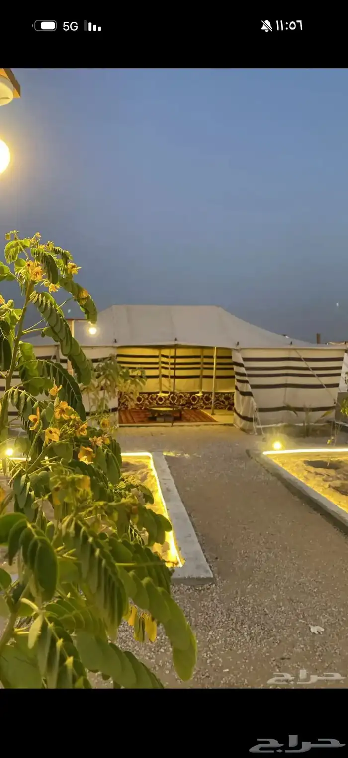 مخيم ايجار على طريق مطار الدمام vip 23