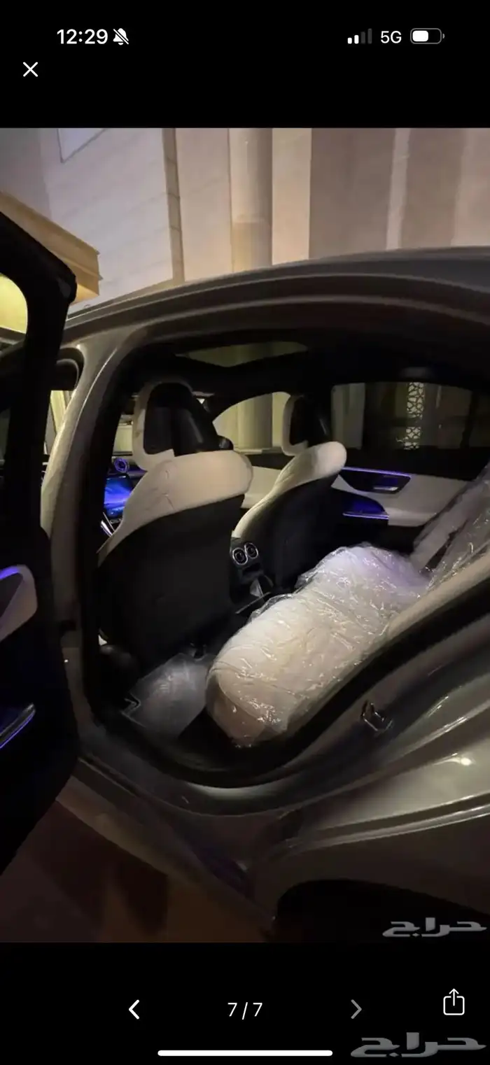 مرسيدس C200 AMG المكينة الكبيرة ممشى قليل 2023 4