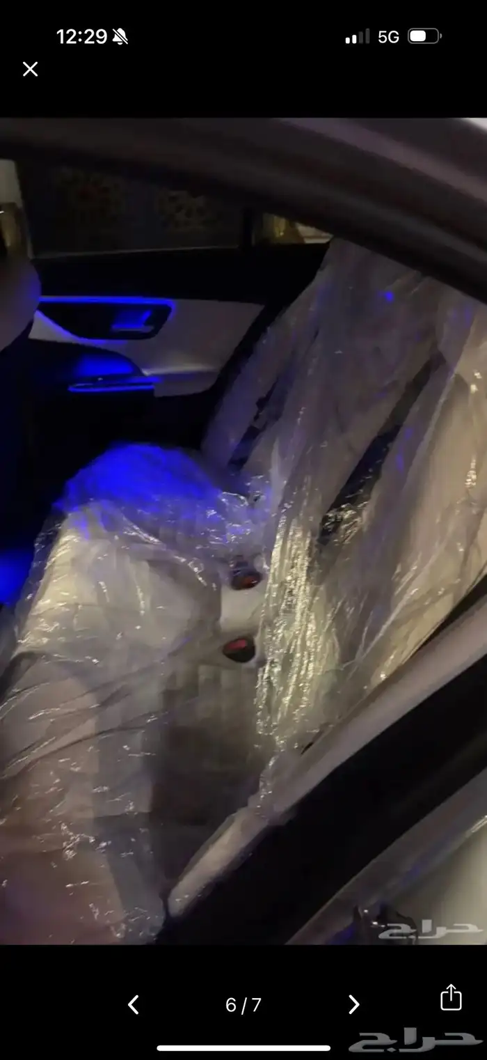 مرسيدس C200 AMG المكينة الكبيرة ممشى قليل 2023 5