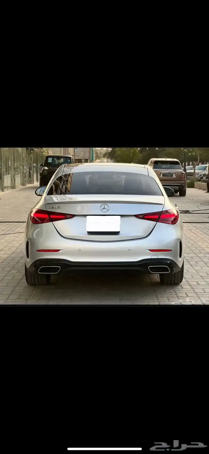 مرسيدس C200 AMG المكينة الكبيرة ممشى قليل 2023 2