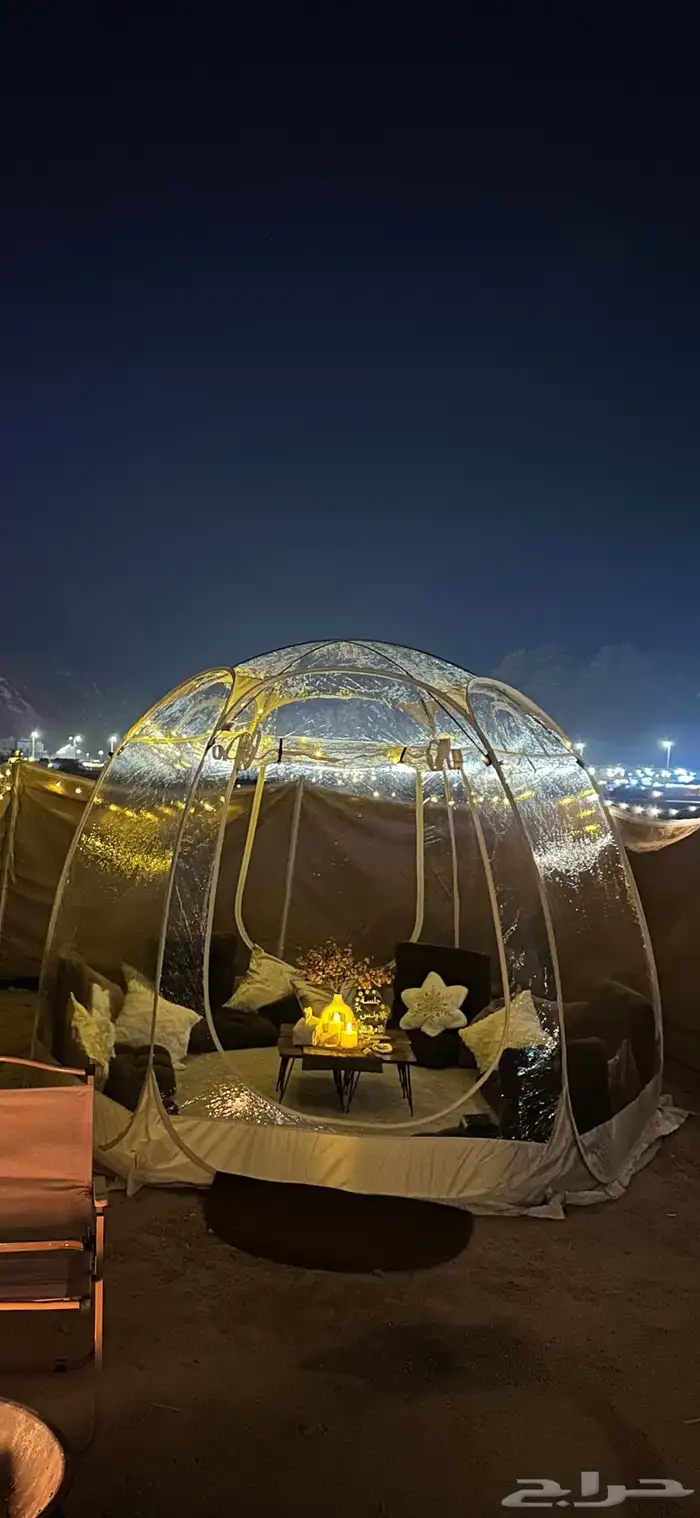 خيمة شفافة 2