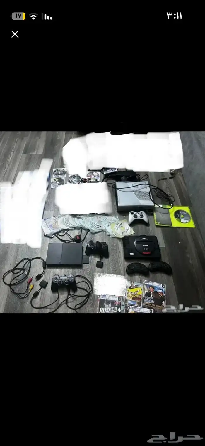 أجهزة العاب قديمة سوني ون سوني تو اكس بوكس 360 نيتندو Wii 0