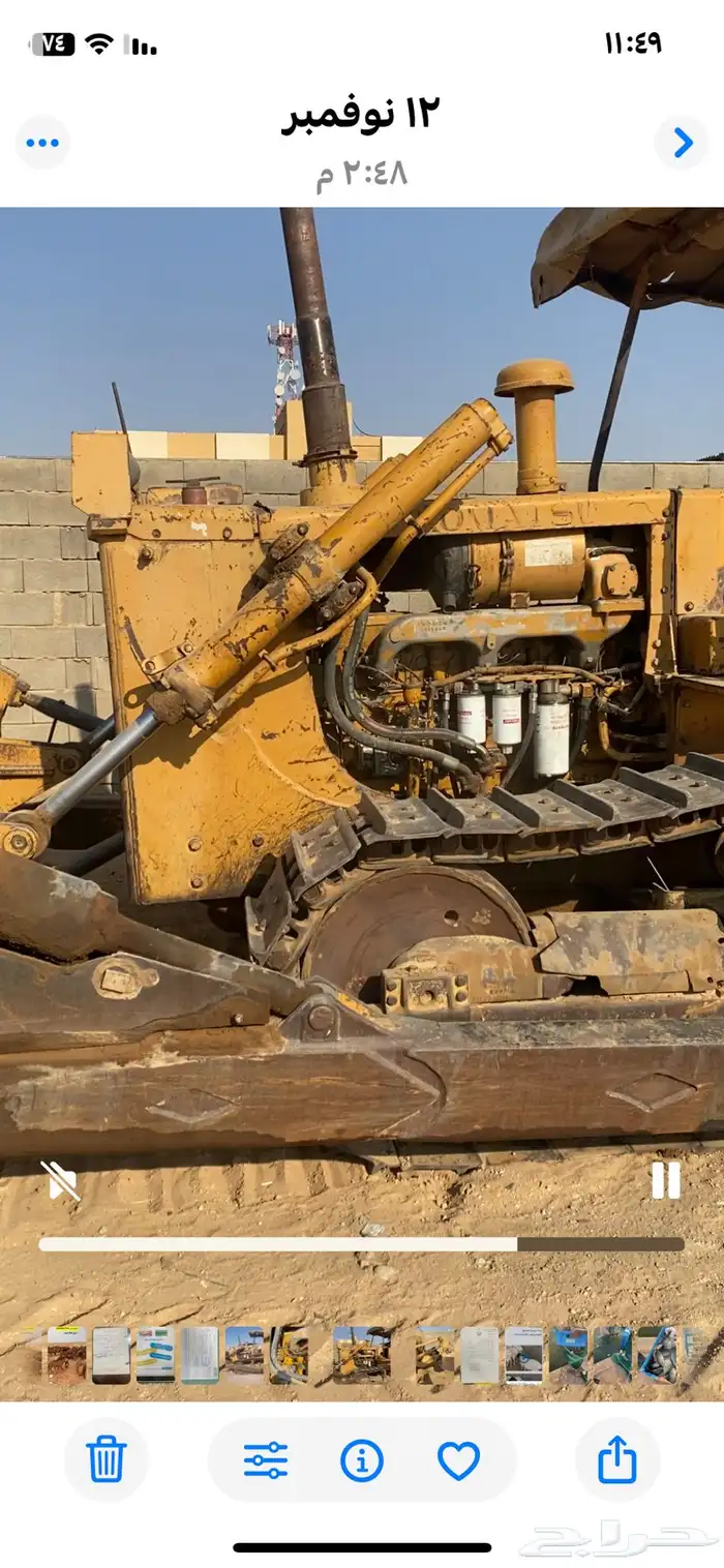 للبيع بلدوزر 65علي 7نظيف تو موضب مشروط وسالم من الاحمات 10