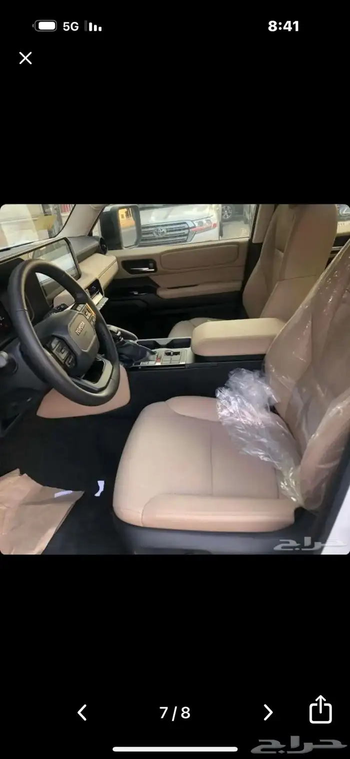 برادو ديزل موديل 25 فل فتحه وثلاجه فيه TXL2 ماشي 2000كم 1