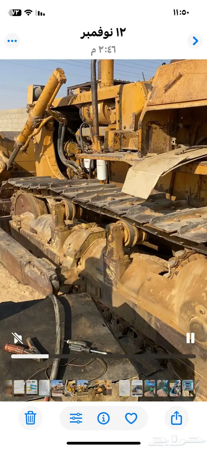 للبيع بلدوزر 65علي 7نظيف تو موضب مشروط وسالم من الاحمات 4