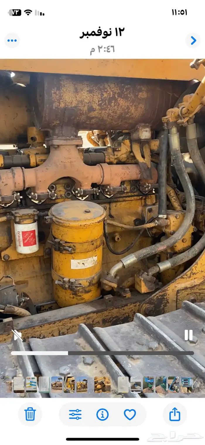 للبيع بلدوزر 65علي 7نظيف تو موضب مشروط وسالم من الاحمات 1