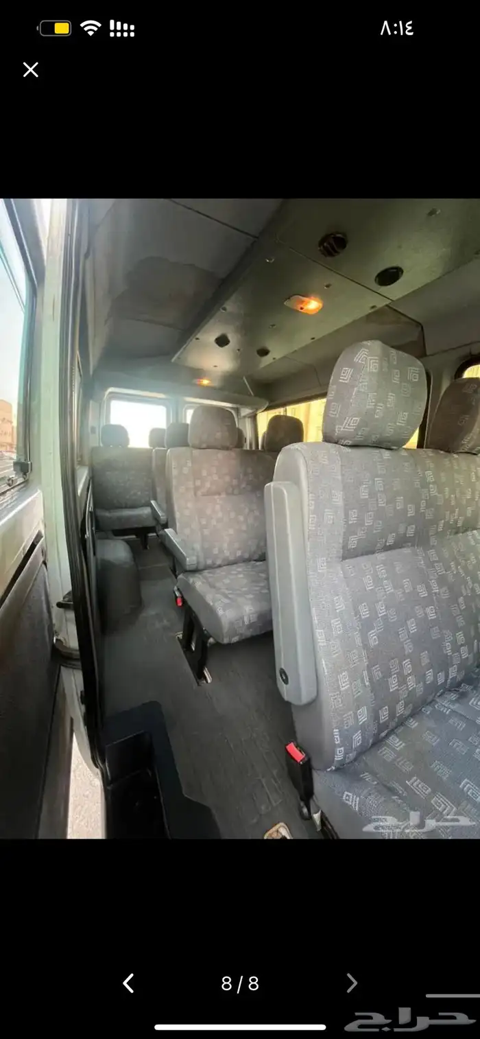 باص مرسيدس ركاب 2009 نضيف جدا 7