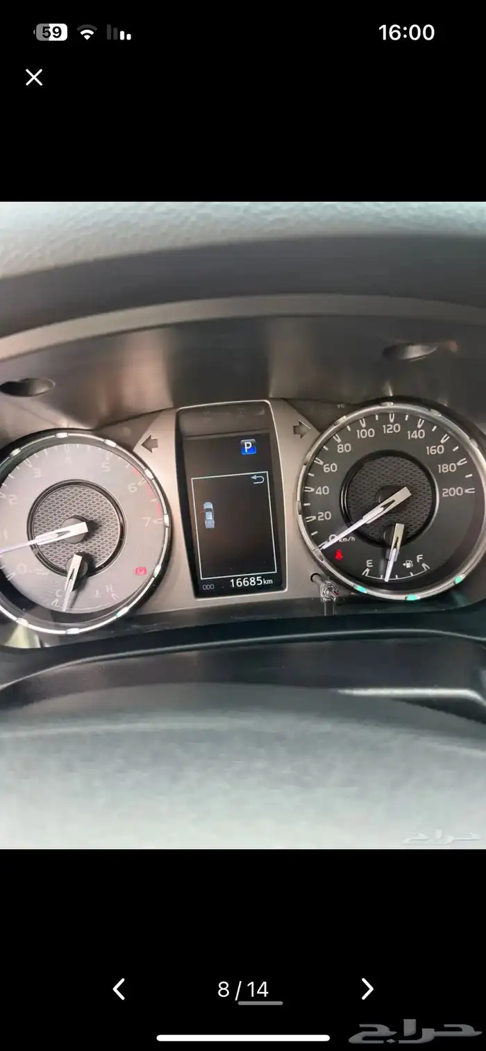 هايلكس دبل تماتيك بنزين2025 7