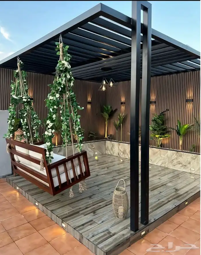 احواض زراعيه شلالات جلسات خارحيه مظلات تكسيات نافوره 8