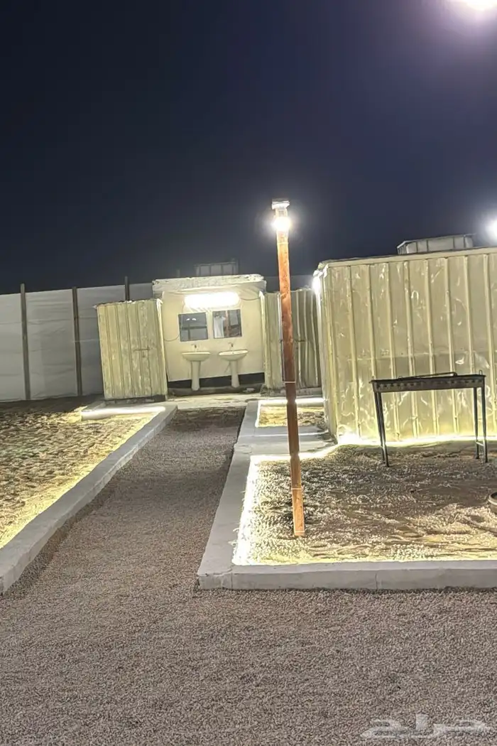 مخيم للايجار قسم (1)و(2)و(3) 8