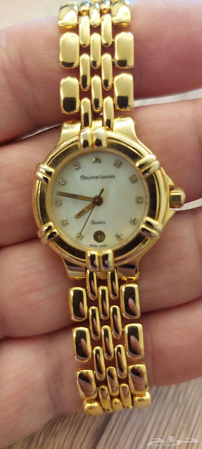 ساعة موريس لاكروا Maurice Lacroix مينا الماس نسائية سويسرية 0