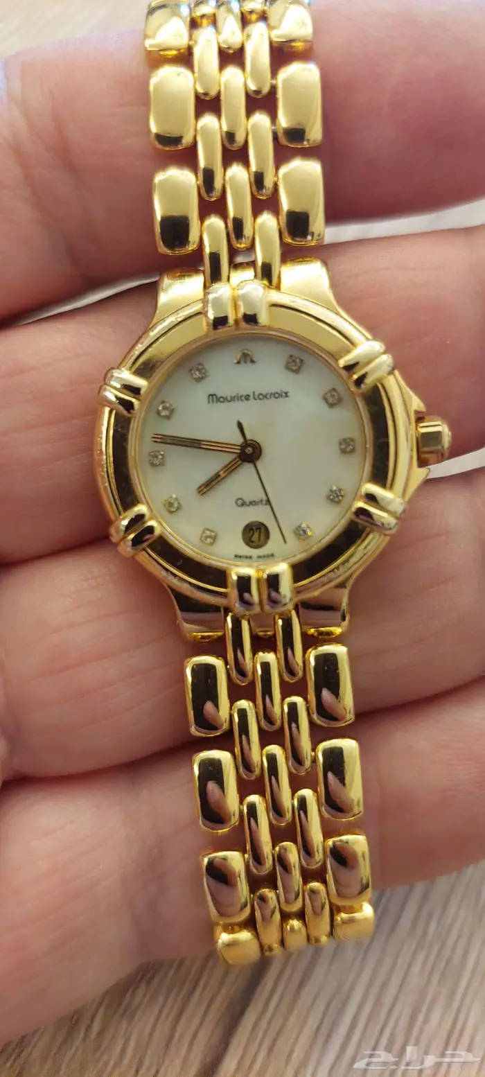 ساعة موريس لاكروا Maurice Lacroix مينا الماس نسائية سويسرية 1