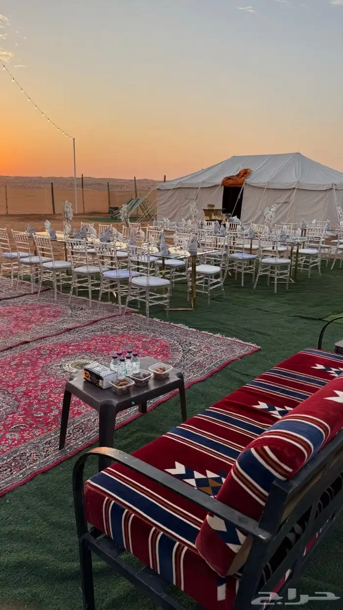 مخيم ام شجرة   بنفود الزلفي المستوي للايجار اليومي 6