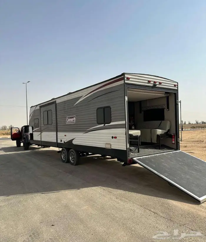 كرفان فاخر للإيجار جاهز كموقع تصوير احترافي 2