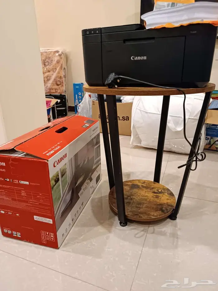 Canon PIXMA TR4640 A4 printer scanner table paper 1