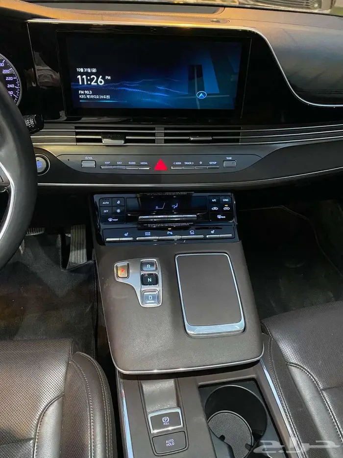 هيونداي ازيرا 2022 مستورد بنزين شاشة كاميرا قياده ذاتيه 10