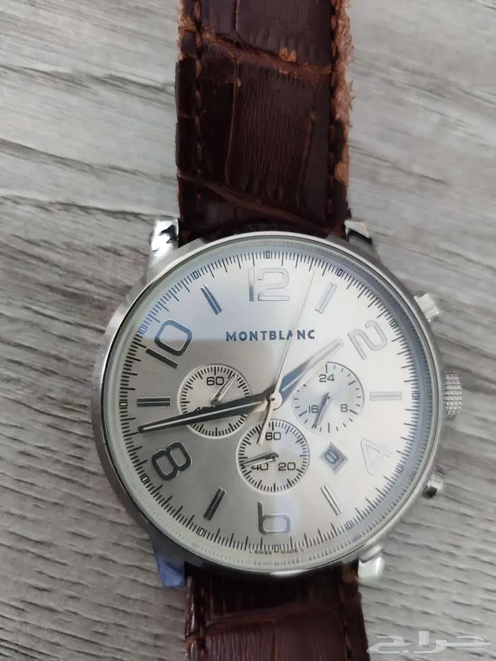 ساعة مونت بلانك نظيفة جدا 4