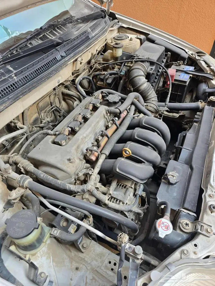 كورولا مخزن سعودي 2002 خالي من الرش 1.8 لتر 33