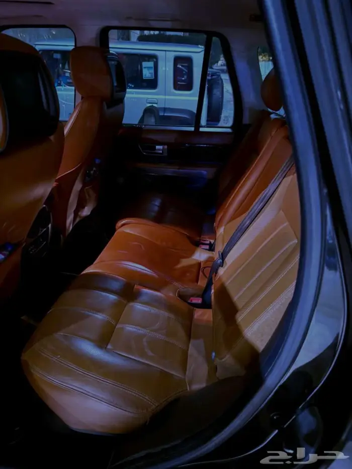 رنج روفر سبورت لون اسود ملكي نظيف Super Charge 2011 4