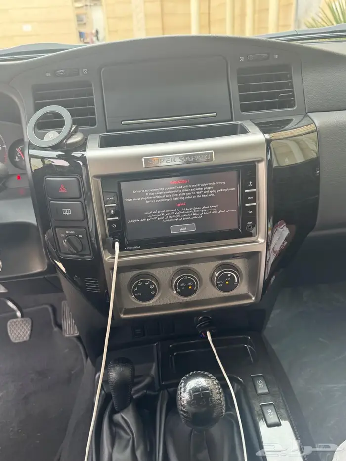 باترول فتك سوبر سفاري2021 باب واحد اسود 5