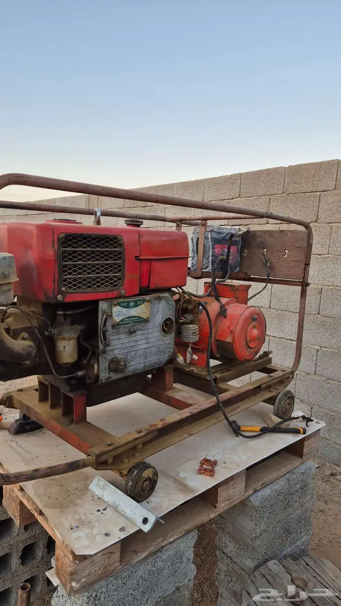 ماطور كهرباء ديزل تبريد ماء 0