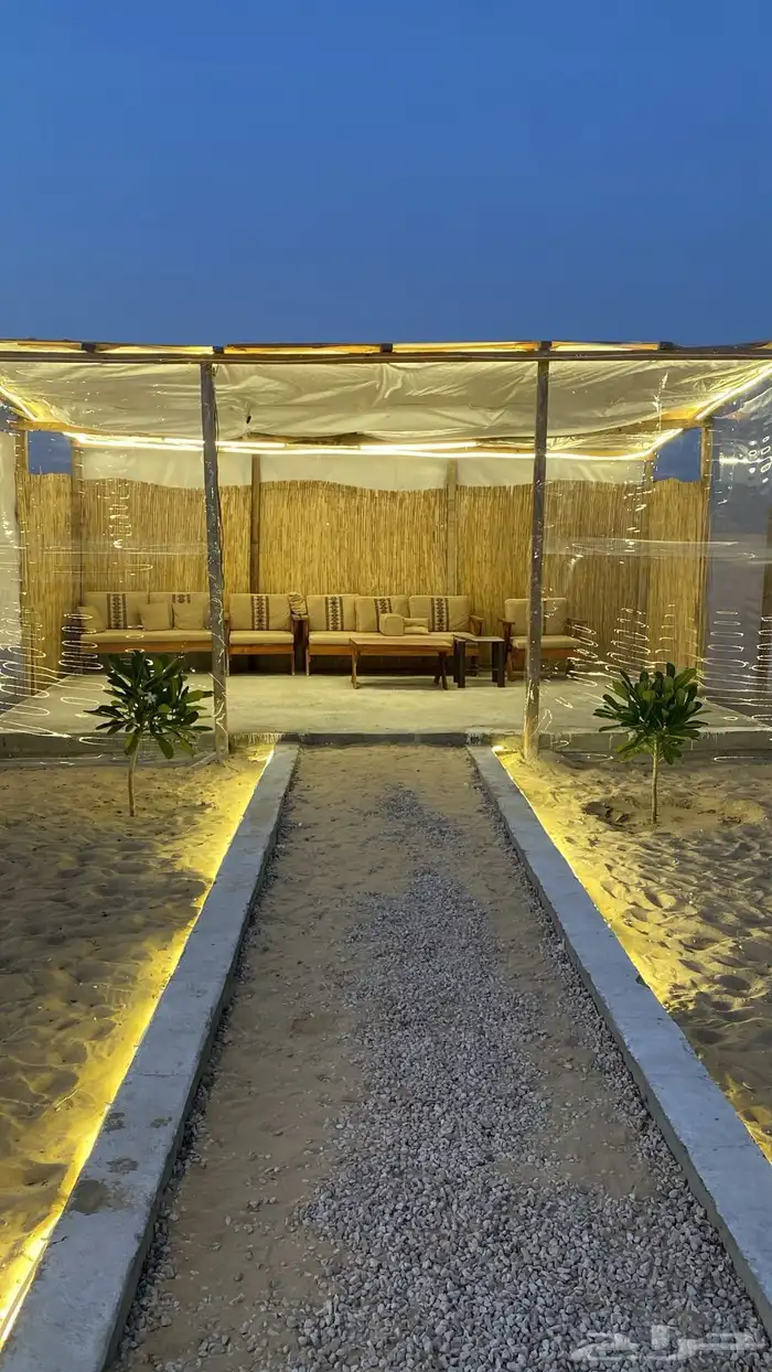 مخيم ايجار على طريق مطار الدمام vip 39