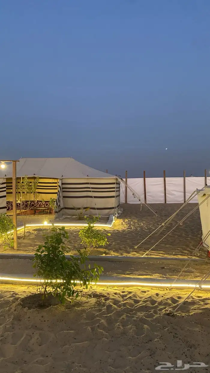 مخيم ايجار على طريق مطار الدمام vip 42